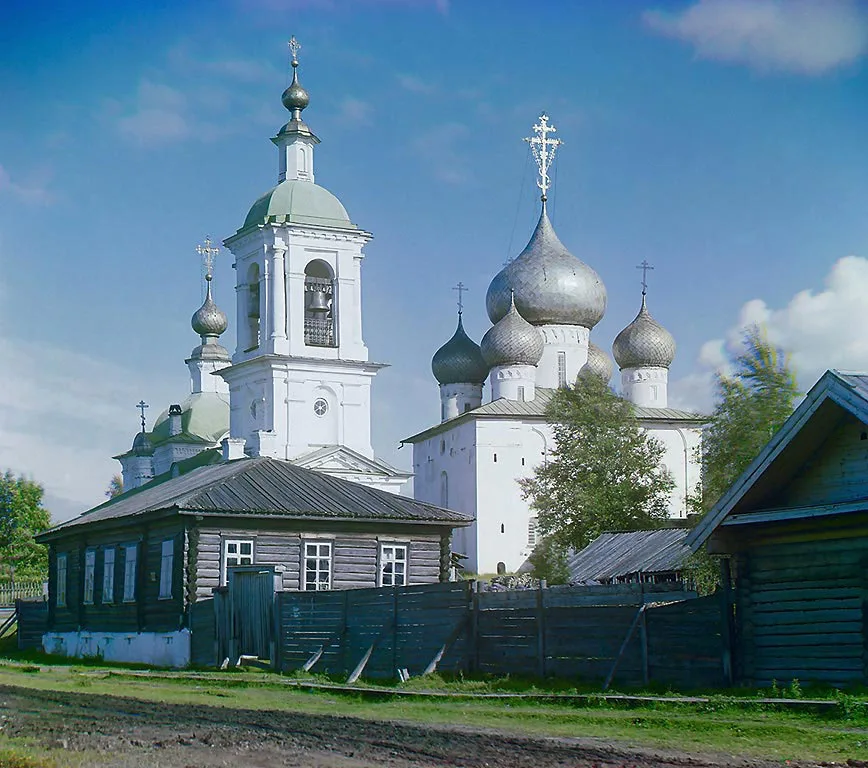 Успенская церковь в 1909 году